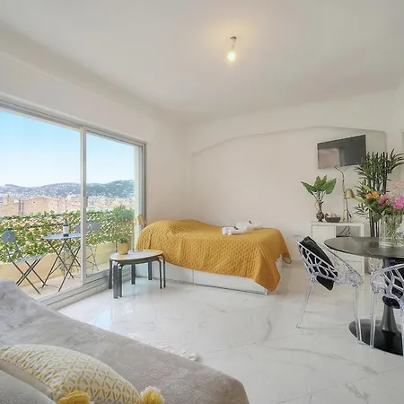 Apartamento Lumineux Terrasse, Clémenceau-cannes Centre A0b192 *