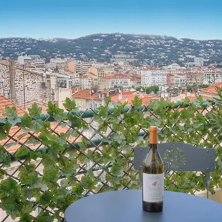 Apartamento Lumineux Terrasse, Clémenceau-cannes Centre A0b192 *