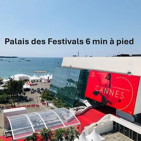 Lumineux Terrasse, Clémenceau-cannes Centre A0b192 Apartamento *