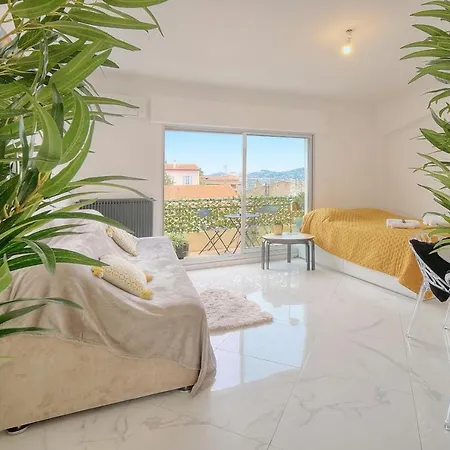 Lumineux Terrasse, Clemenceau-cannes Centre A0b192 *