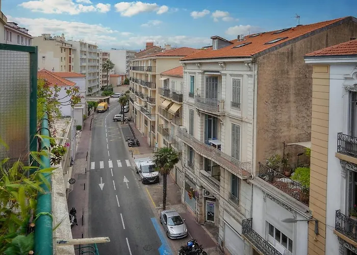 Apartment Lumineux Terrasse, Clemenceau-cannes Centre A0b192 *