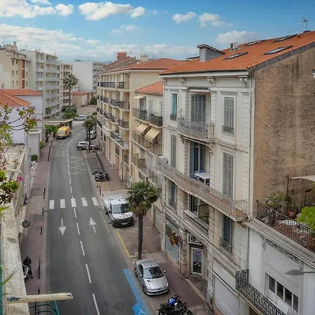 Appartement Lumineux Terrasse, Clémenceau-cannes Centre A0b192 *